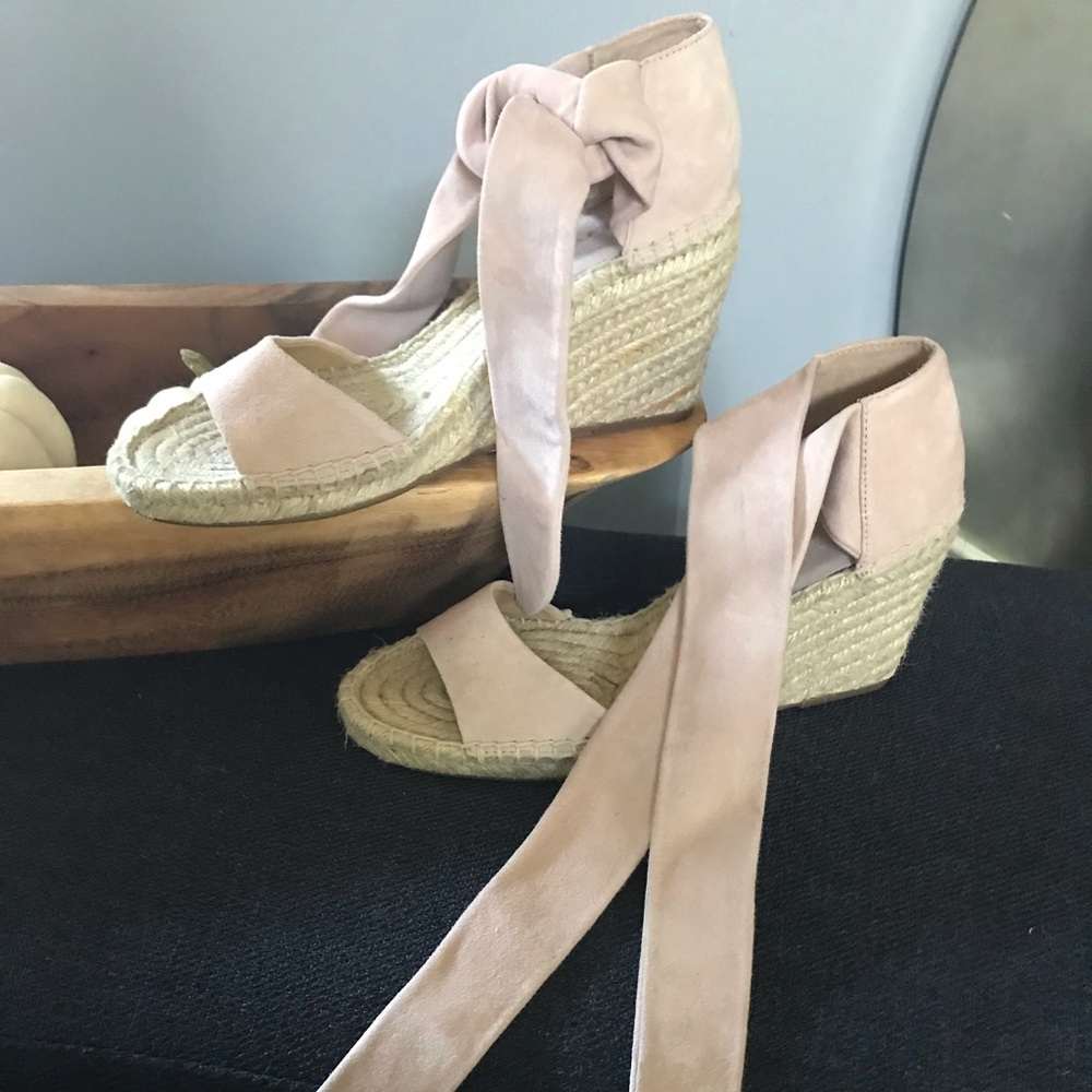 Splendid Ankle-Tie Wedge Espadrille